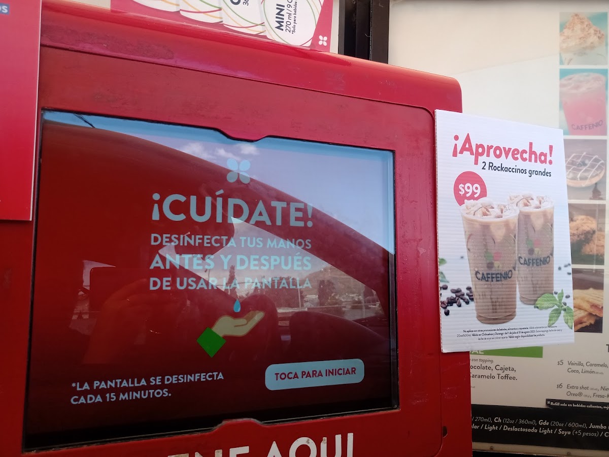 CAFFENIO Tecnológico Menu - Image 1